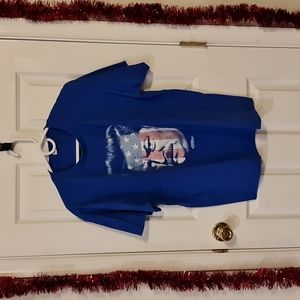 Blue patriotic t-shirt